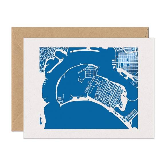 SALE - Coronado Island & San Diego Harbor Card