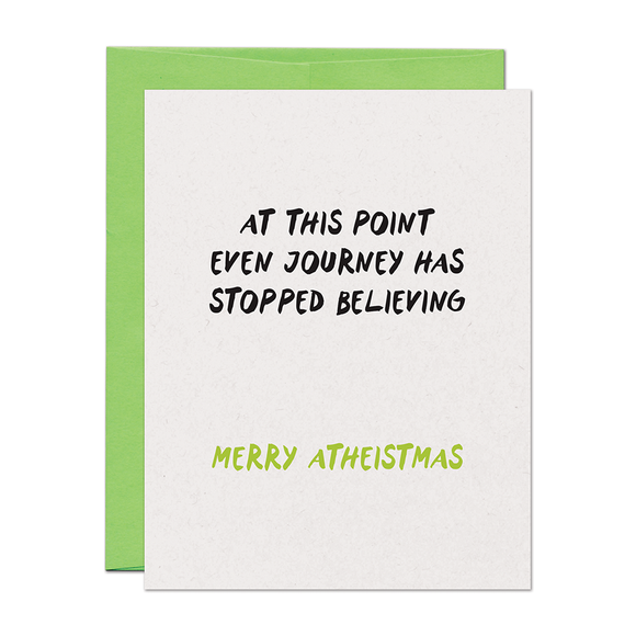 Atheistmas Holiday Card