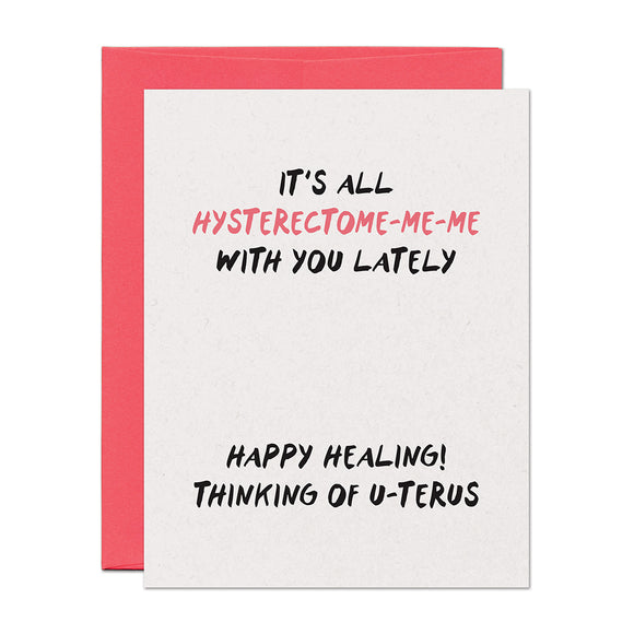 Hysterectomy Get Well Card