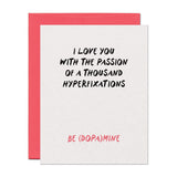 Be dopaMINE ADHD Friend Love Card