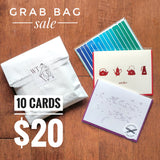 SALE - Grab Bag (10 Assorted Cards)