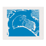 Coronado Island & San Diego Harbor Print