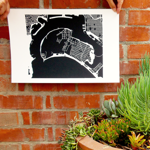 Coronado Island & San Diego Harbor Print