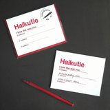 CLEARANCE - Haikutie Love Card (Interactive)