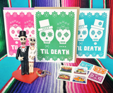 SALE - Til Death Wedding Love Card