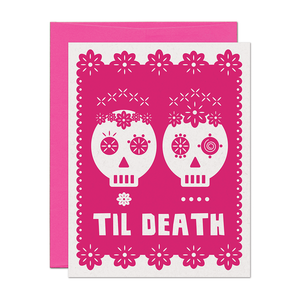 SALE - Til Death Señoras Wedding Love Card