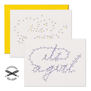 SALE - Connect the Dots:  It's A Girl Card