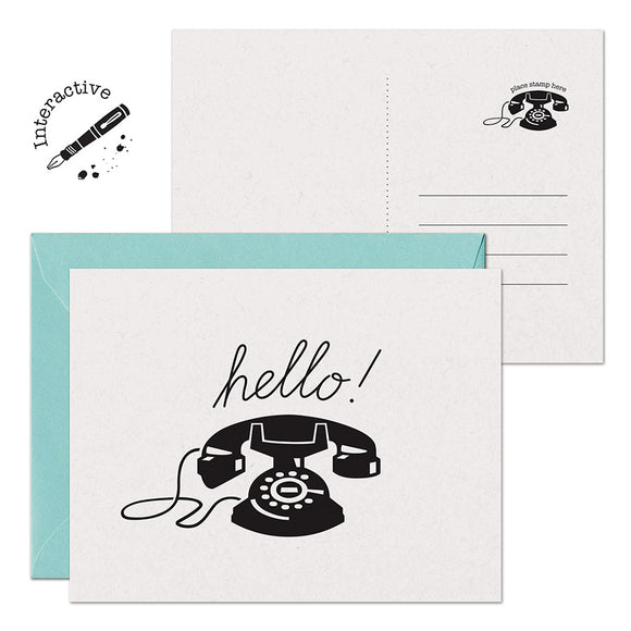 CLEARANCE - Phone Hello 2-in-1 Card