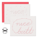 Connect the Dots:  Nice Butt Card