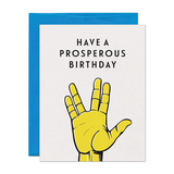 Prosperous Birthday Card