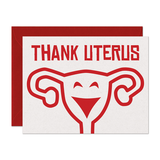 Thank Uterus Card