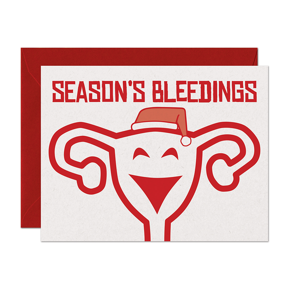 Season's Bleedings Holiday Card