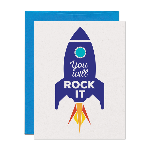 CLEARANCE - Rock It Encouragement Card