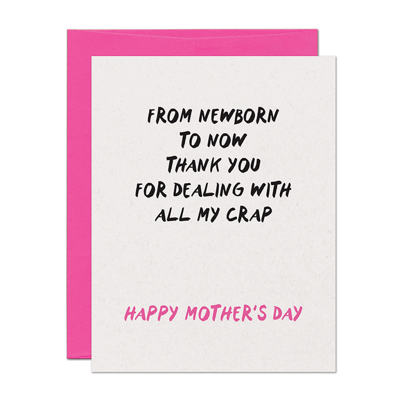 All My Crap Mother's Day Card