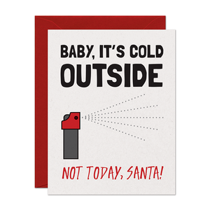 Baby It's Cold Holiday Card