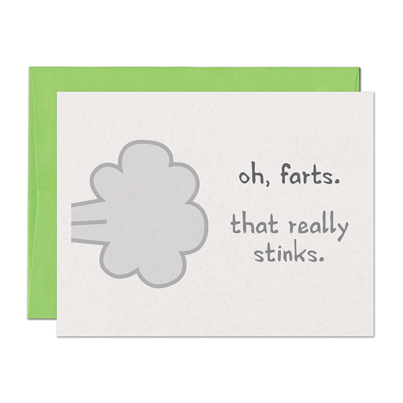 Oh Farts Support Card