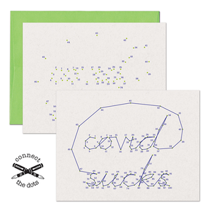 CLEARANCE - Connect the Dots:  COVID Sucks Card