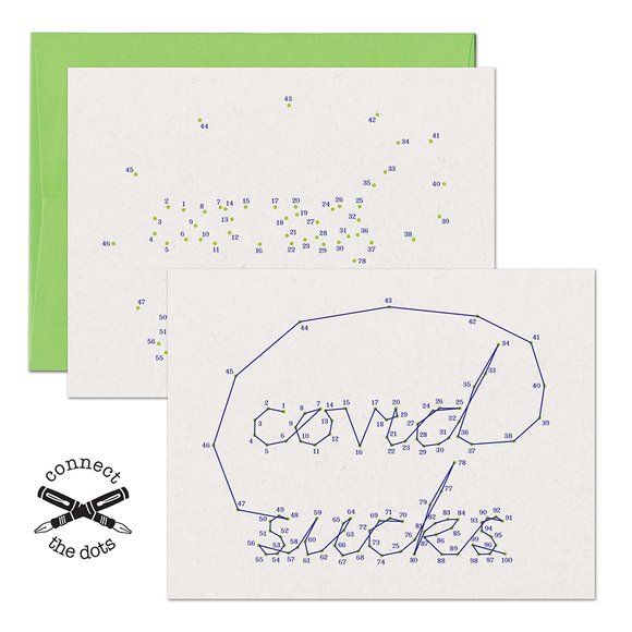 CLEARANCE - Connect the Dots:  COVID Sucks Card