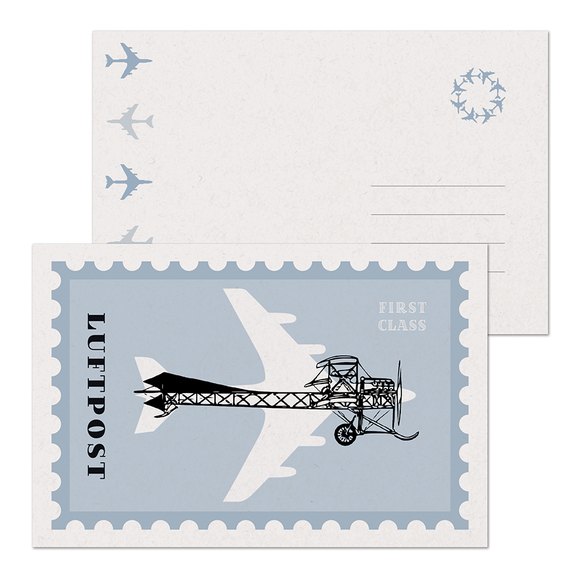 CLEARANCE - Luftpost Postcard