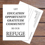Refuge Postcard Set (10 Cards) — #CivilRightNow